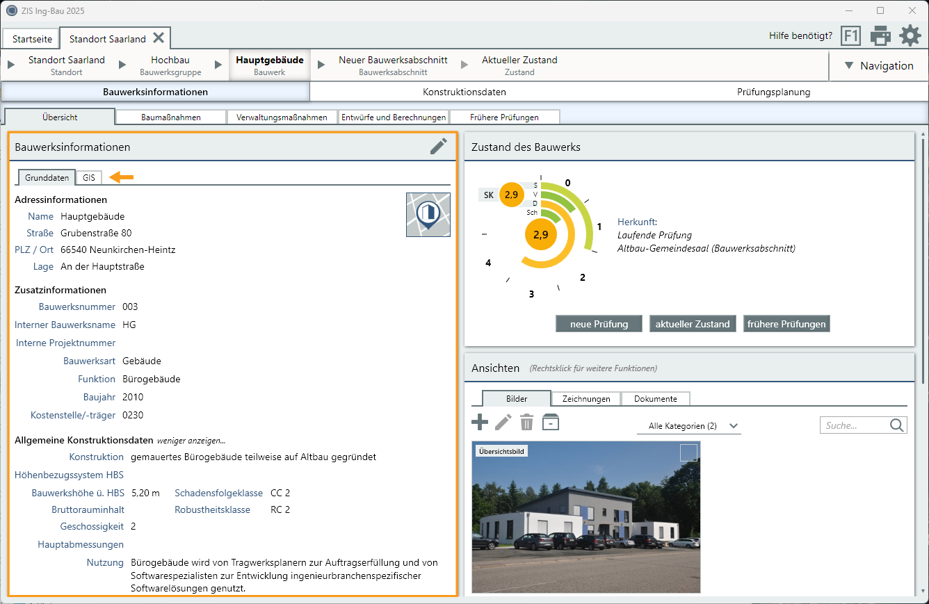GIS Reiter - Informationskarteikarte